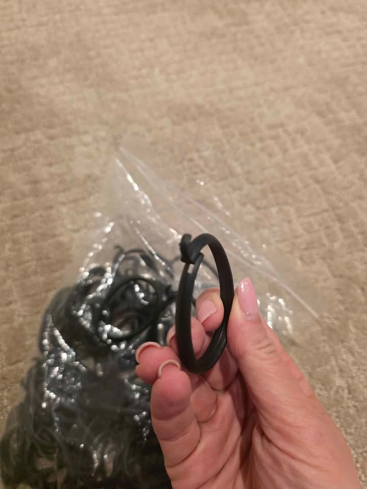 75 pcs Heavy Duty C-Shaped Hooks for Sunshade Curtains, Black🥕 - photo 5
