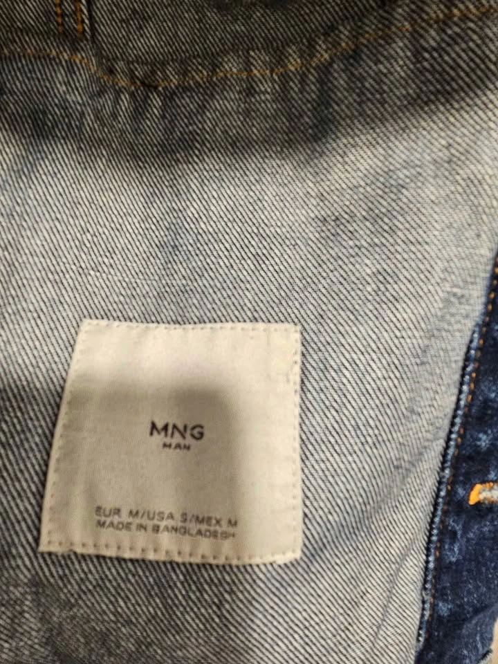 MANGO Denim Jacket (Men's Size: S) - photo 3