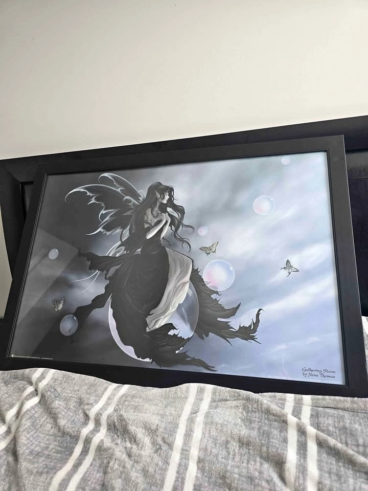 Nene Thomas Gathering Storm Framed Art Print