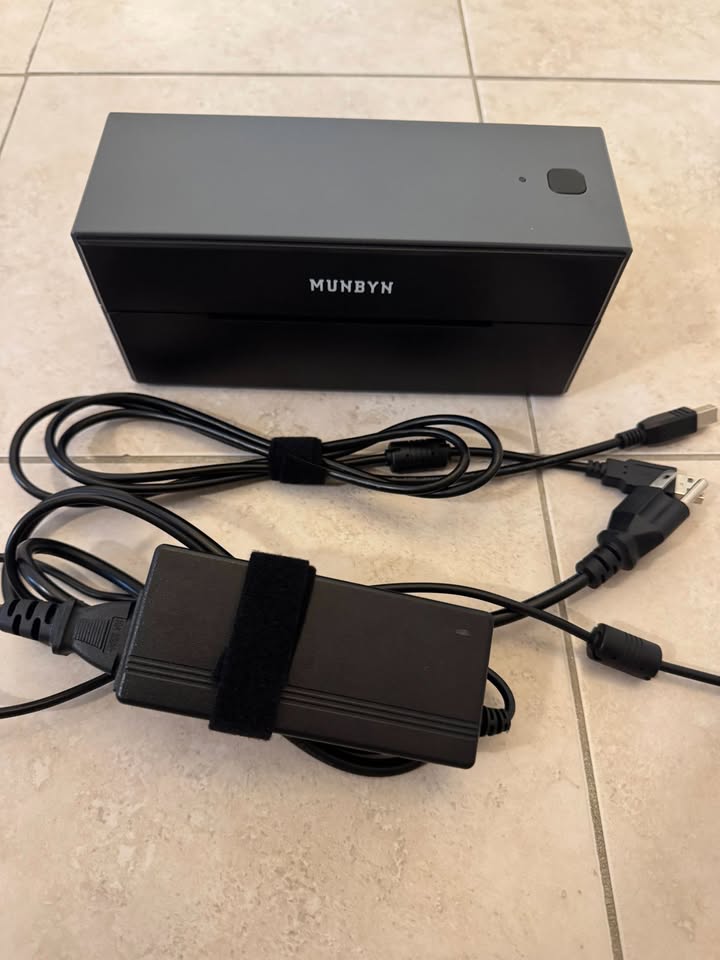 MUNBYN ITPP129 Thermal Label Printer + Labels! - photo 2