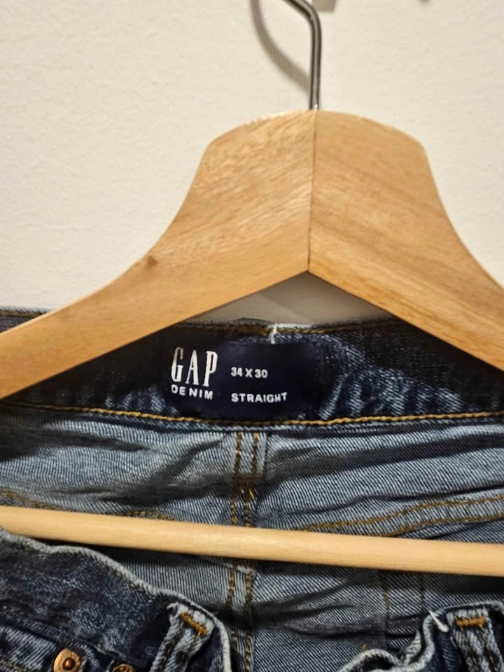 GAP Denim Straight Jeans 34x30 - photo 2