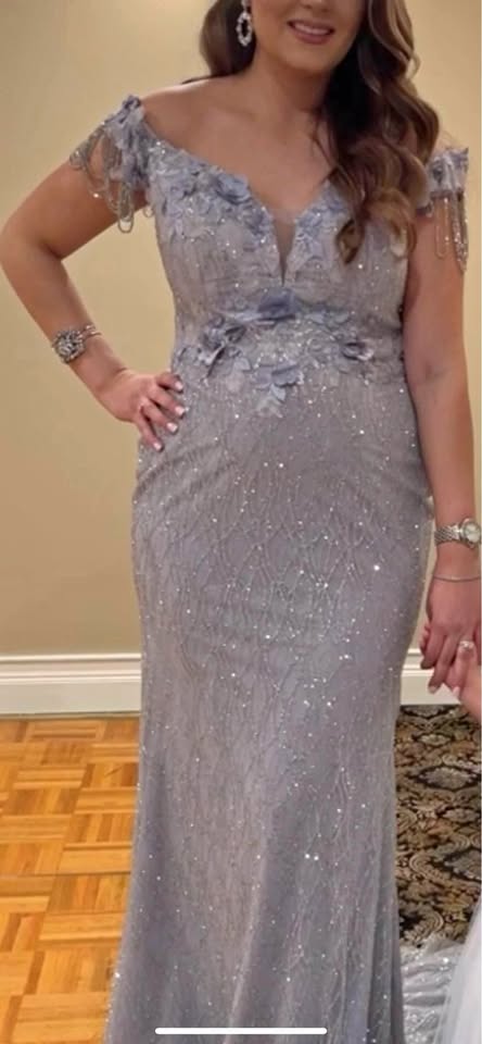 Light purple gown