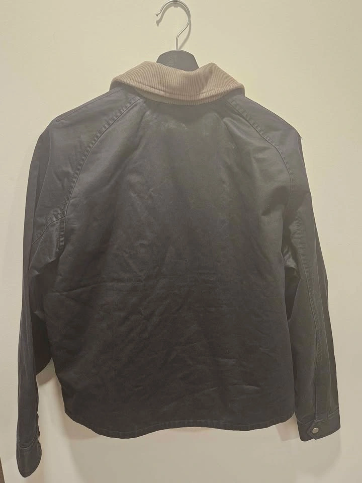 Abercrombie & Fitch Black Lightweight Barn Jacket (Size: Small) - photo 5