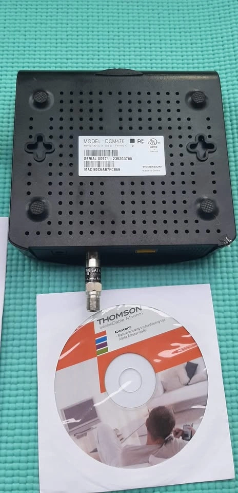 Thomson DCM476 Digital Broadband Cable Modem - photo 4