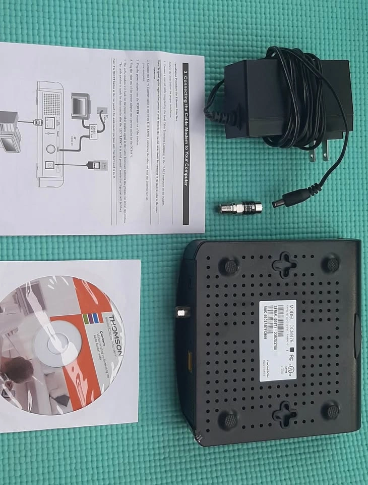 Thomson DCM476 Digital Broadband Cable Modem - photo 5