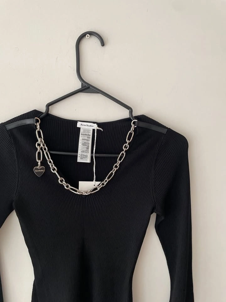 Acne Studios Chain-detail Knit Sweater XS - photo 2