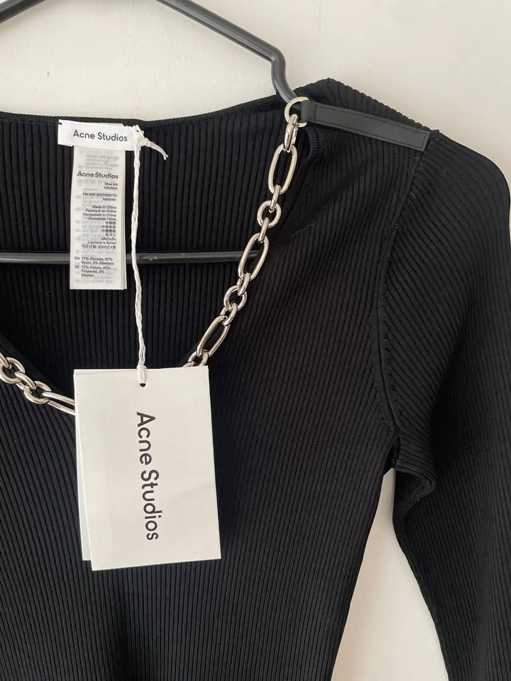 Acne Studios Chain-detail Knit Sweater XS - photo 4