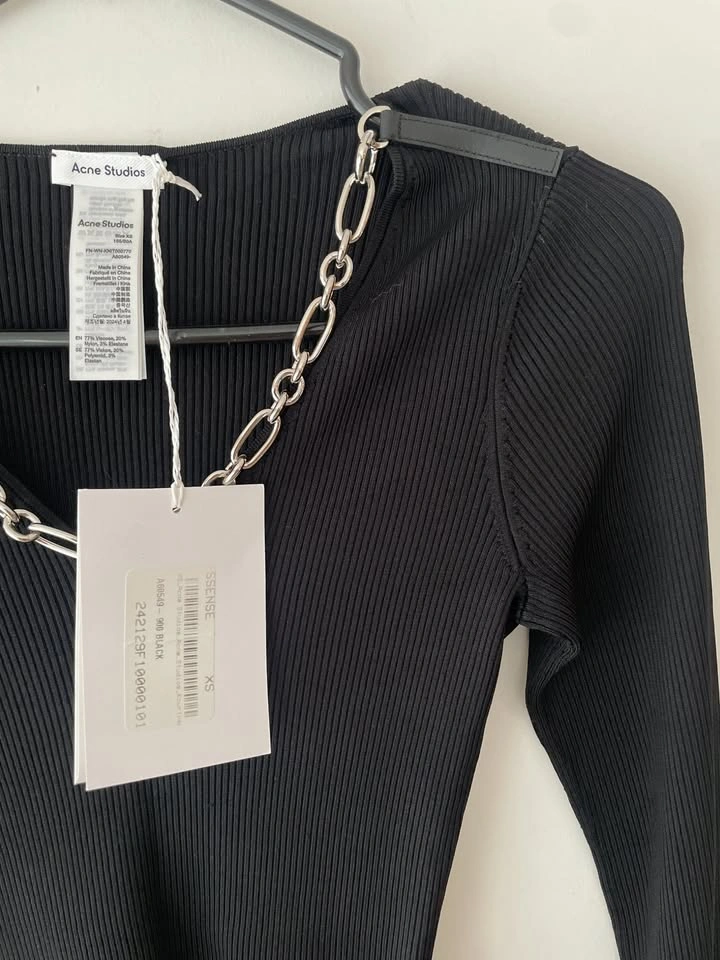 Acne Studios Chain-detail Knit Sweater XS - photo 5
