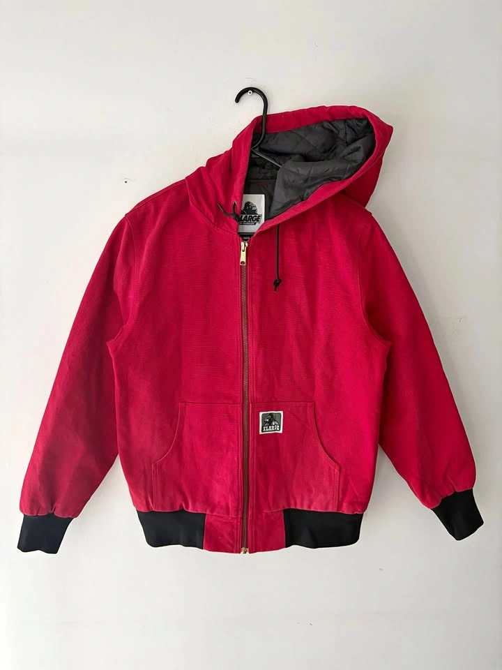 X-Large Los Angeles Lined Red Carhartt Style Jacket Size M