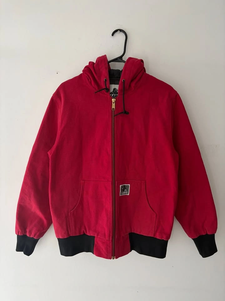 X-Large Los Angeles Lined Red Carhartt Style Jacket Size M - photo 2