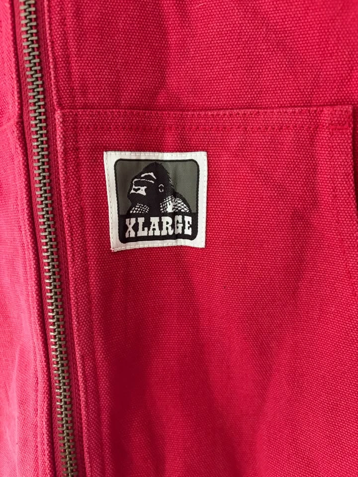 X-Large Los Angeles Lined Red Carhartt Style Jacket Size M - photo 4
