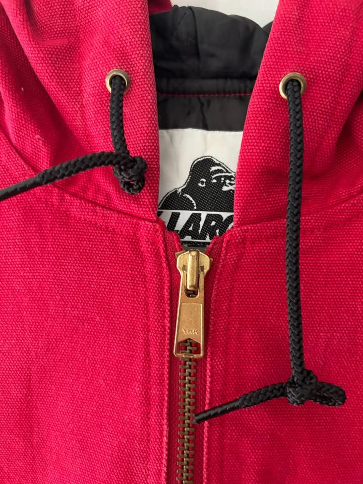 X-Large Los Angeles Lined Red Carhartt Style Jacket Size M - photo 5