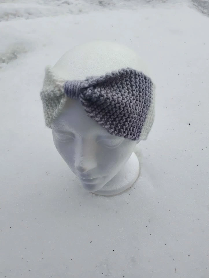Homemade knit headband - photo 2