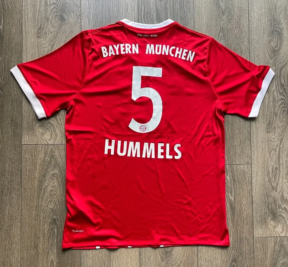 Adidas 2017-18 Bayern Munich Mats Hummels Jersey XL - photo 4