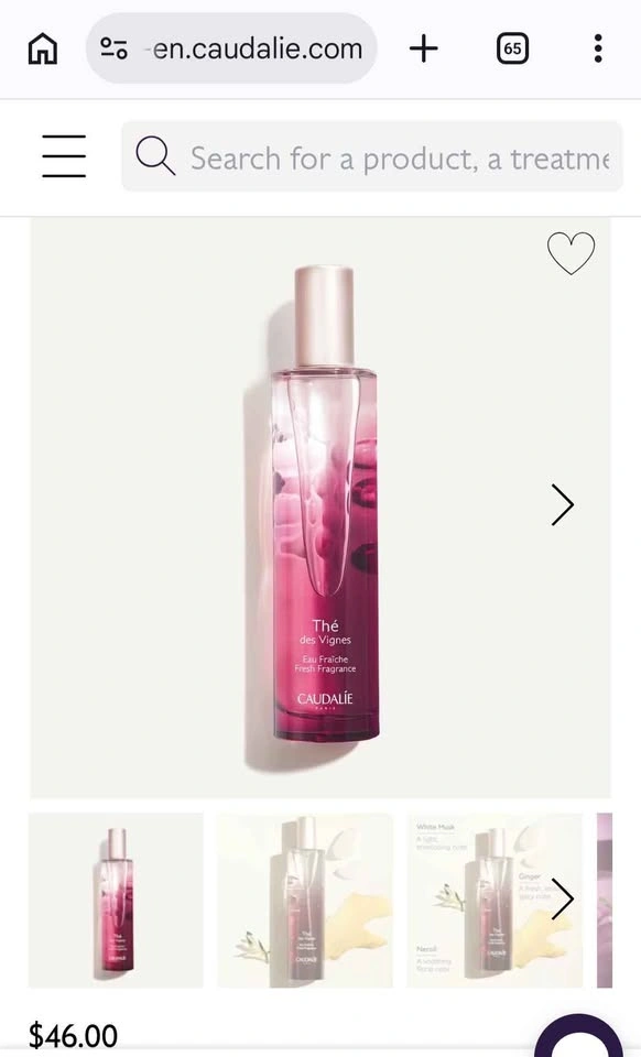 Caudalie Thé des Vignes Light Fragrance (50ml) - photo 3