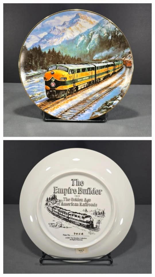 Collection Train Plates - Golden Age of American Railroads - photo 3