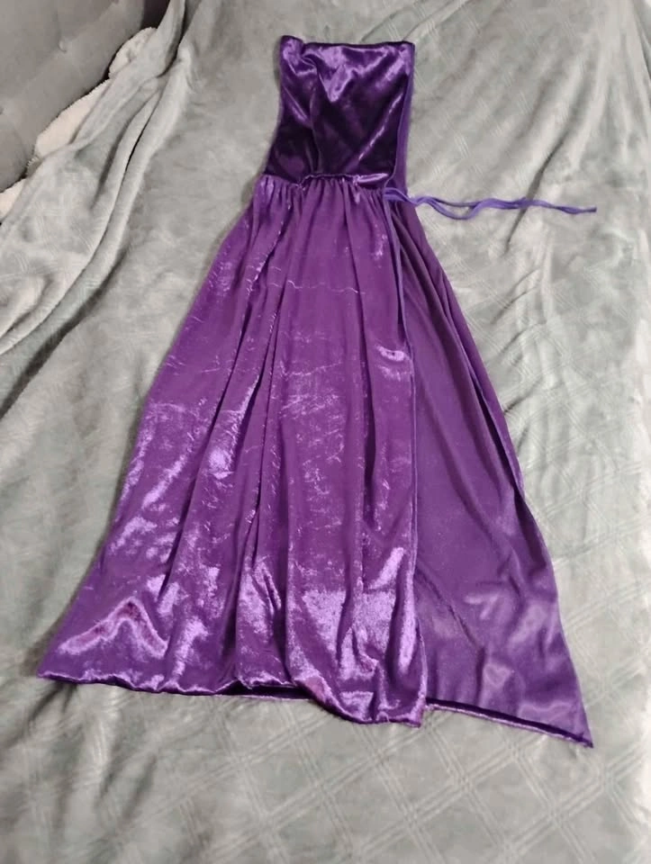Purple Kids Halloween Cape