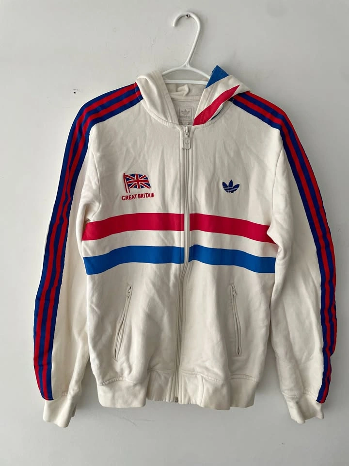 Adidas Olympics 2008 Great Britain Track Jacket SAMPLE M