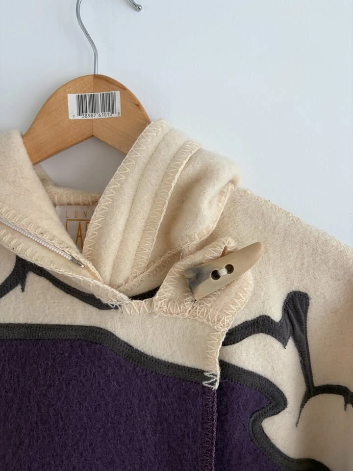 Vintage Linda Lundstrom LaParka Wool Parka Coat Size S - photo 3