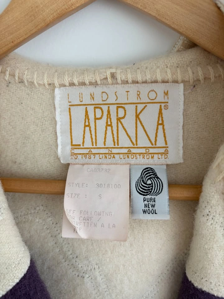 Vintage Linda Lundstrom LaParka Wool Parka Coat Size S - photo 5