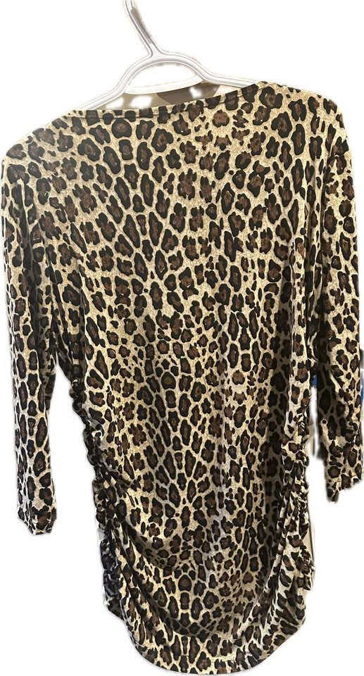 Leopard print top from the Nygård Collection size Large - photo 4