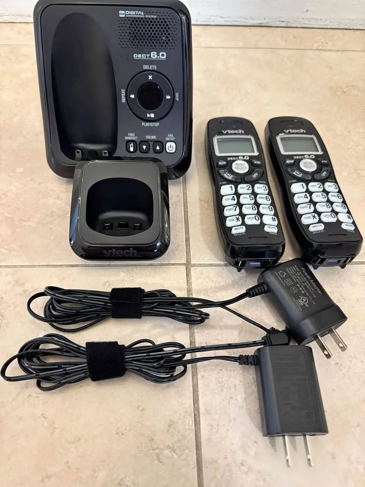VTech Cordless Home Phone System (CS6124-21) thumbnail