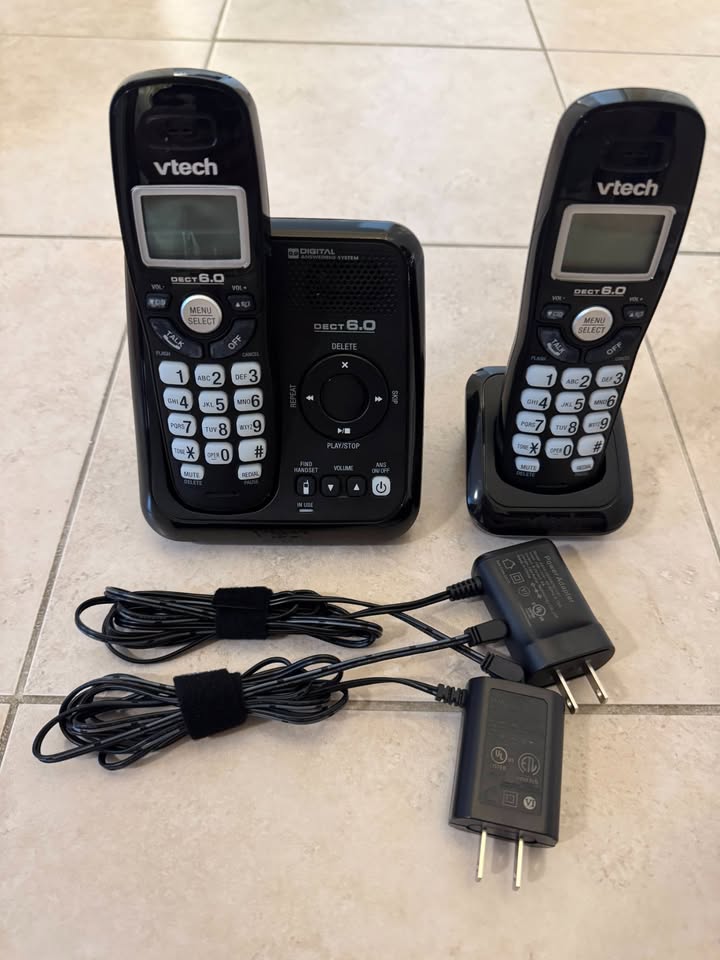VTech Cordless Home Phone System (CS6124-21) - photo 2