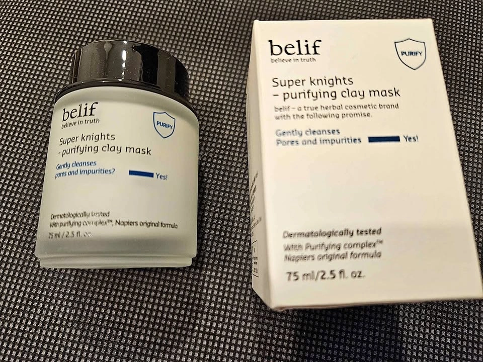 Belif Super Knights Purifying Clay Mask 75ml