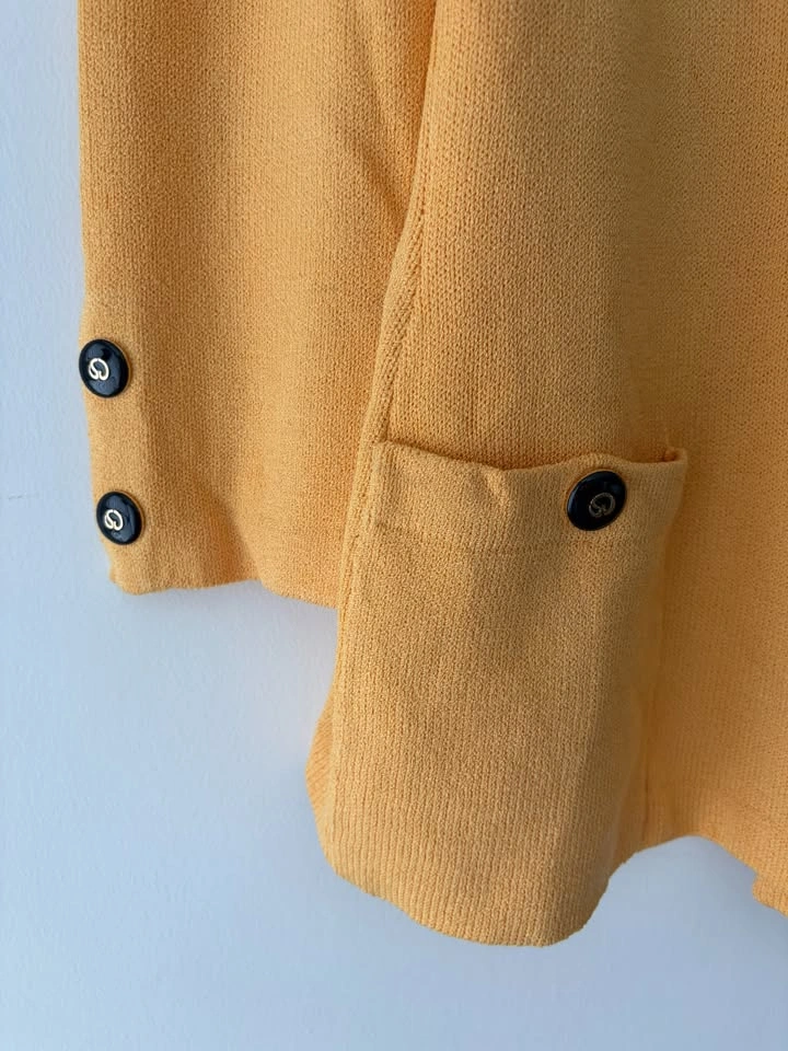 St. John Collection Santana Wool Knit Cardigan Sweater Size 14 - photo 4