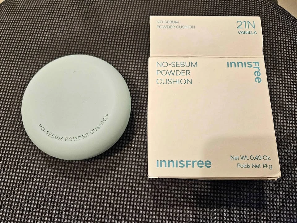 Innisfree No-Sebum Powder Cushion 21N SPF 29 PA++ (BB Cushion) B