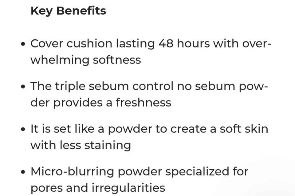 Innisfree No-Sebum Powder Cushion 21N SPF 29 PA++ (BB Cushion) B - photo 5
