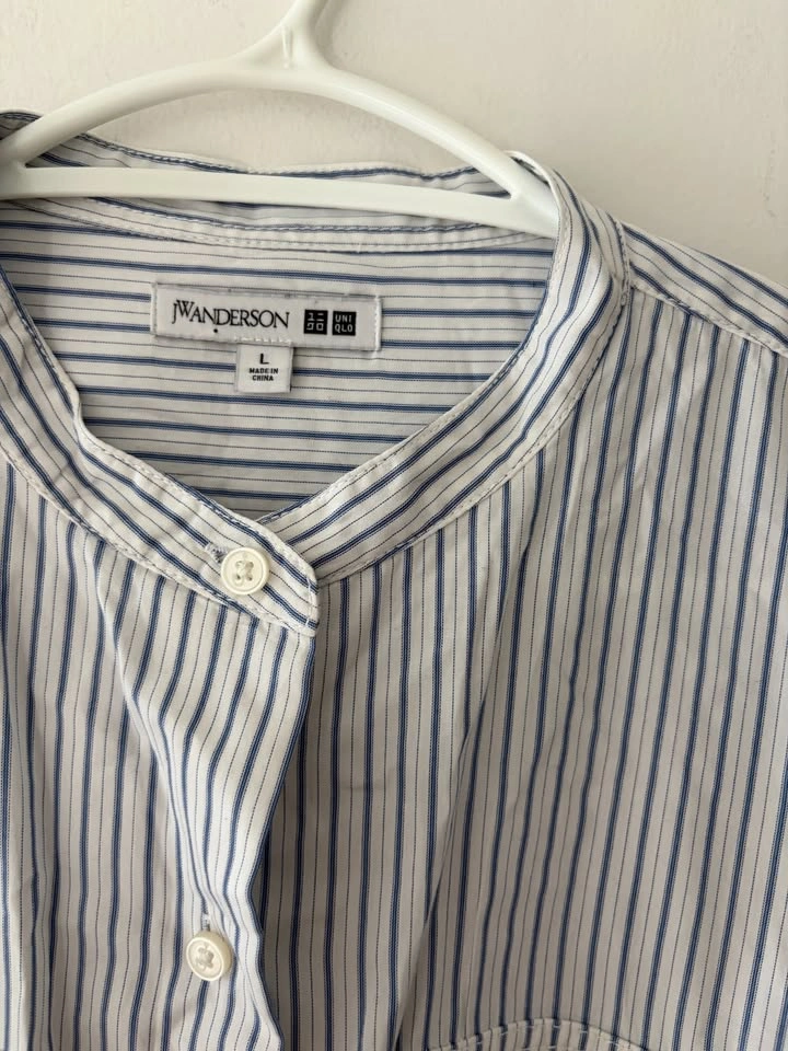 Uniqlo × JW Anderson Striped Shirt Dress Size L - photo 3