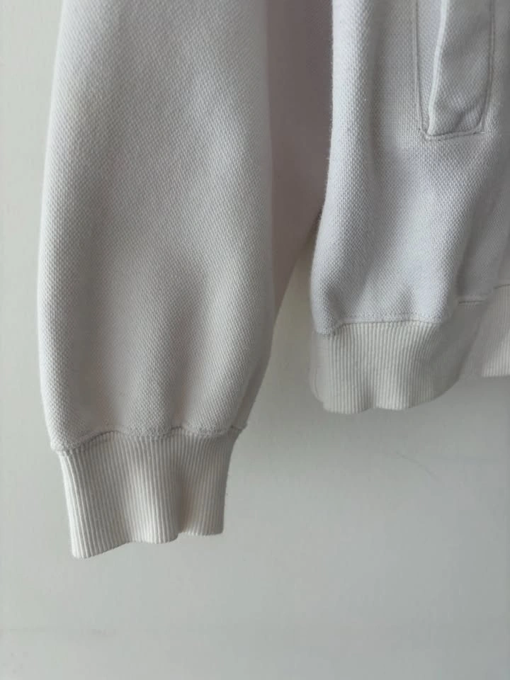 Vintage Y2K Avirex White Zip Up Hoodie Size M - photo 5