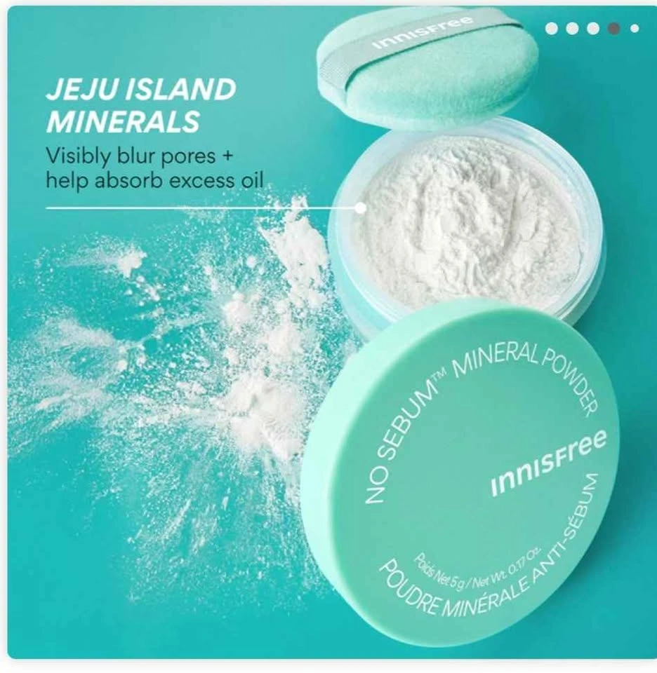 Innisfree No Sebum Mineral Powder Made in Korea BRAND NEW! - photo 4