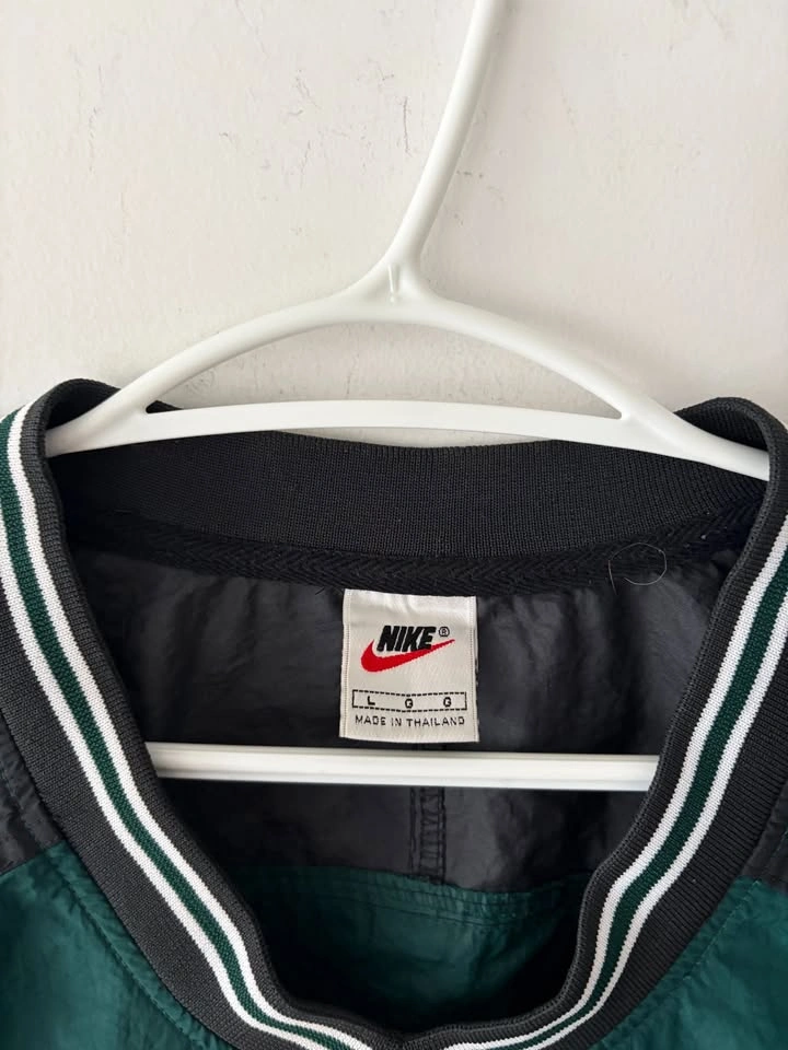 Vintage 90s Nike Swoosh Pullover Windbreaker Jacket L - photo 3