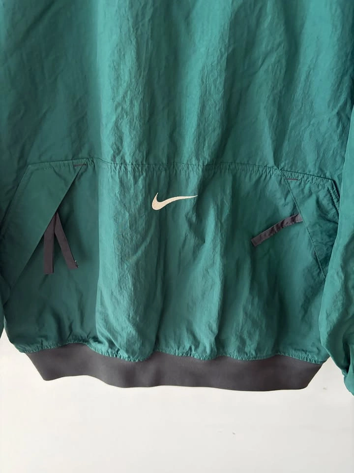 Vintage 90s Nike Swoosh Pullover Windbreaker Jacket L - photo 4