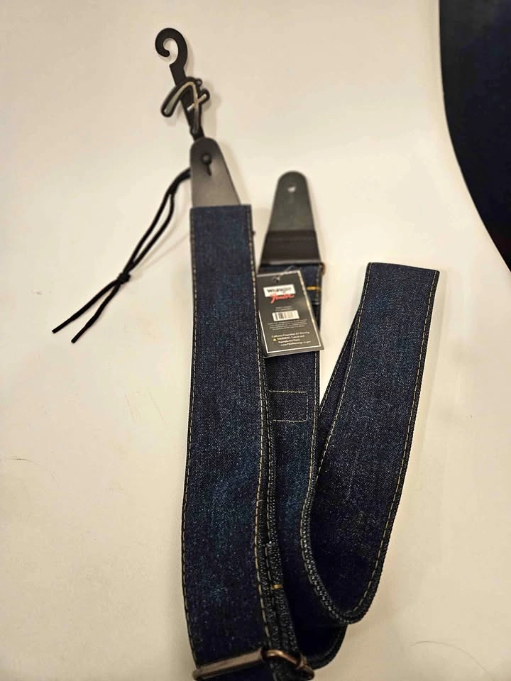 Wrangler Fender Denim Guitar Strap (Brand New)