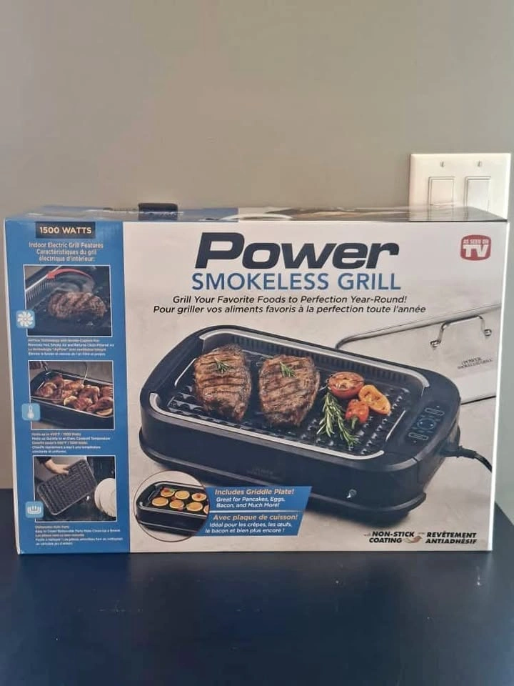 Power Smokeless Indoor Grill