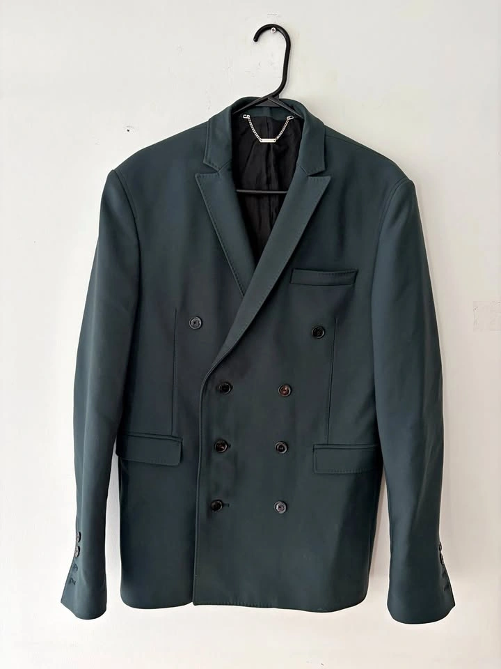 Costume National Homme Double Breasted Jacket Blazer Size 50