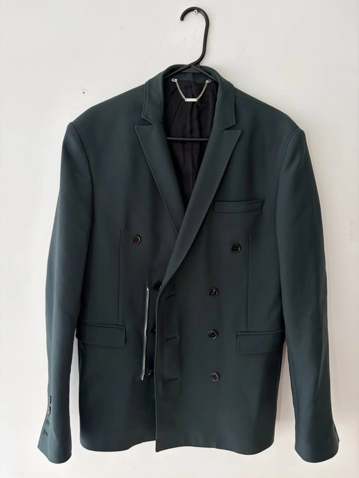 Costume National Homme Double Breasted Jacket Blazer Size 50 - photo 3
