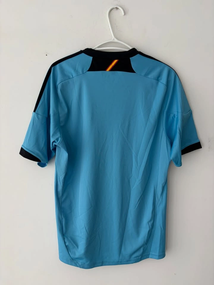 Adidas Spain 2012 Euro Away Light Blue Jersey Size M - photo 5