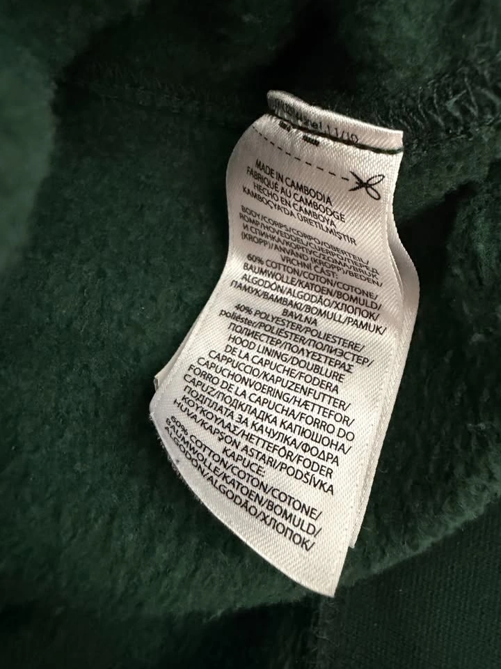 Polo Ralph Lauren Men's Green Triple Pony Pullover Hoodie Size S - photo 5