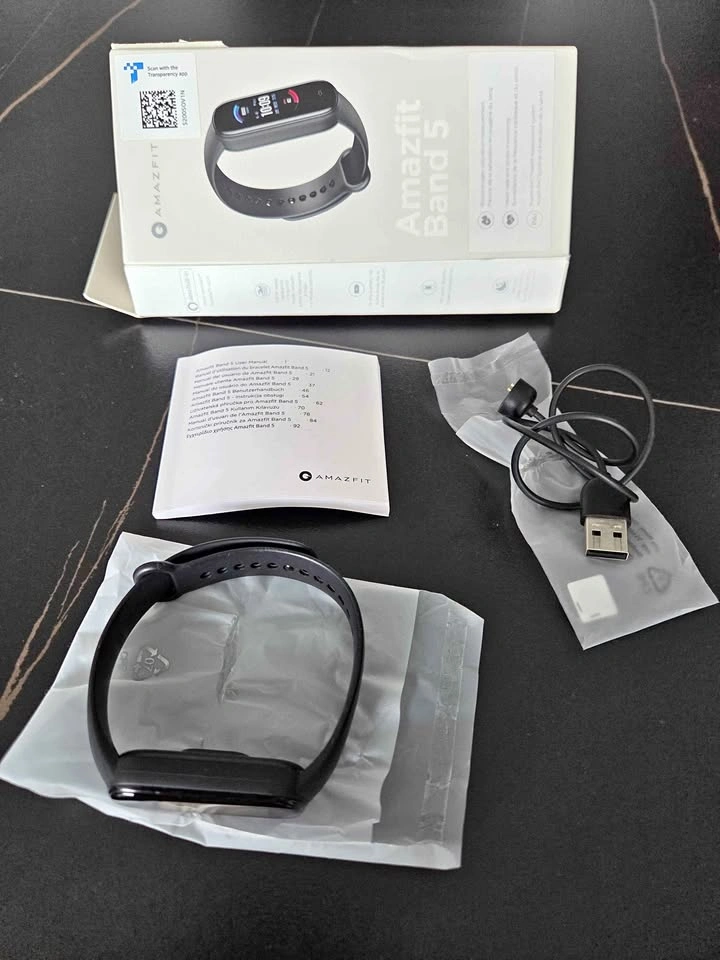 Amazfit Band 5 Black Fitness Band