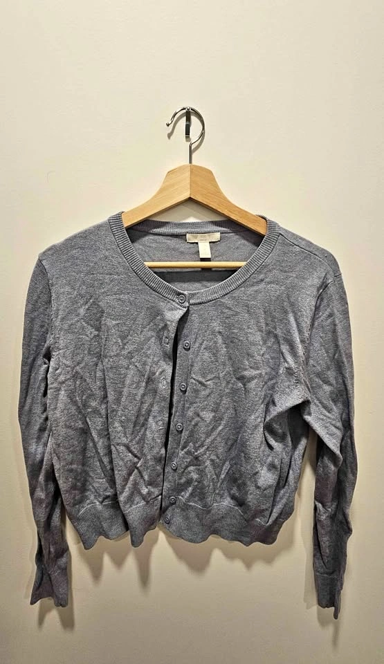 H&M Blue Cardigan (Size L)