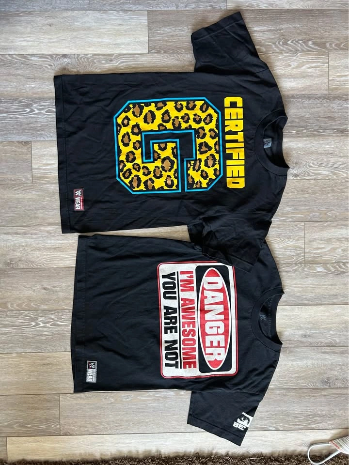 WWE Shirts – Enzo Amore “Certified G” & The Miz Tee (Size S) - photo 2
