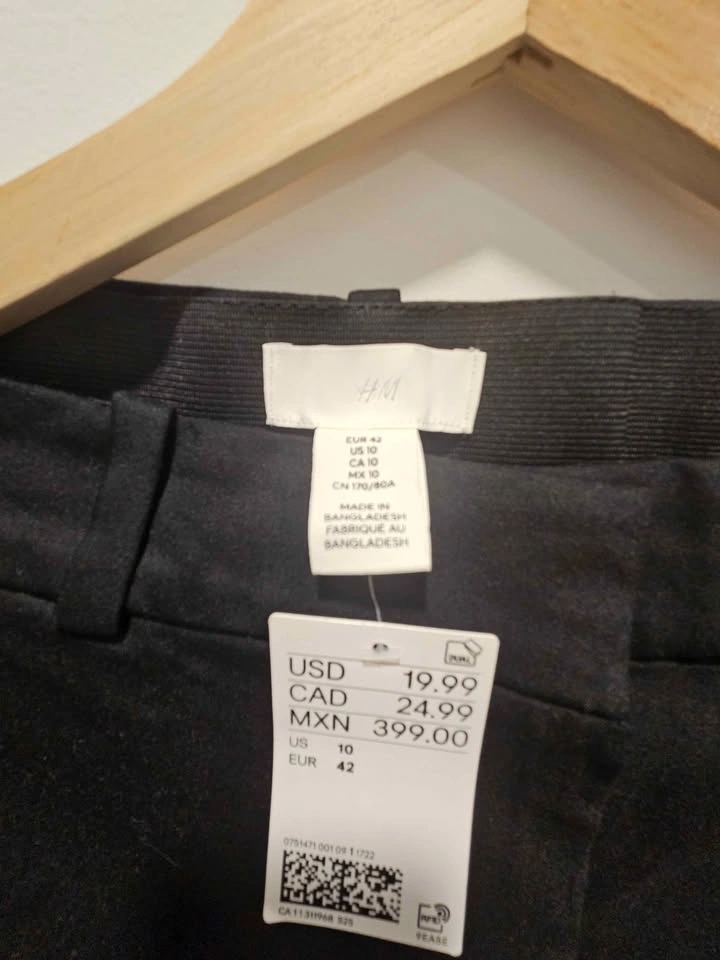 H&M Black Trousers for Women (Size: US 10) BRAND NEW! - photo 3