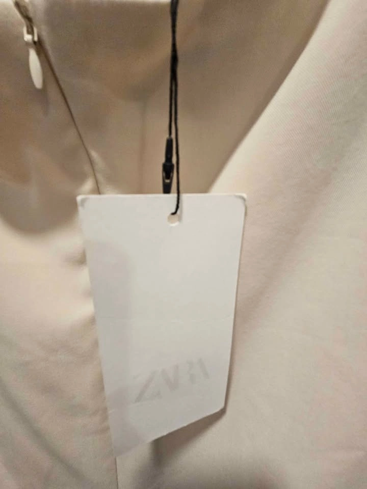 ZARA Beige Sleeveless Dress (Size XXL) - BRAND NEW! - photo 3