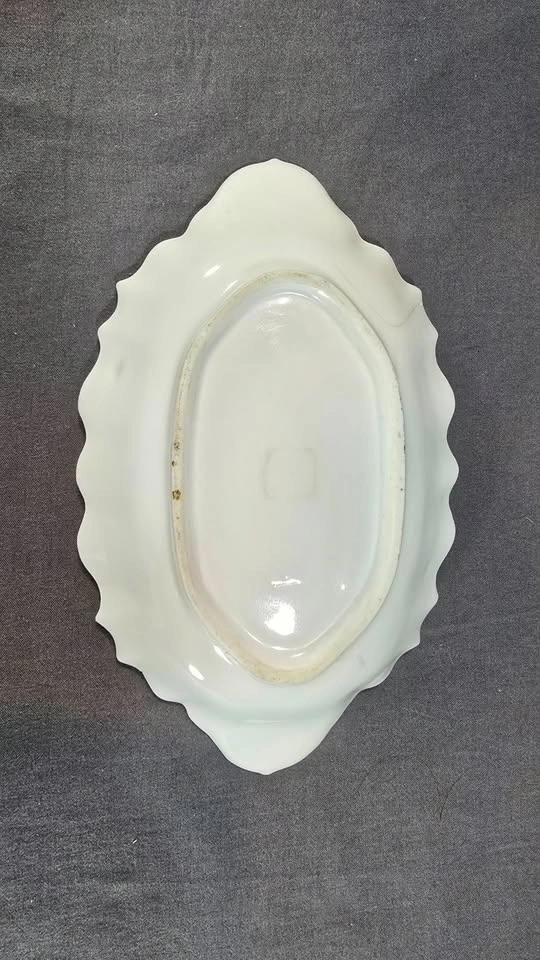 Vintage Hand Painted Celery Dish Floral - photo 3