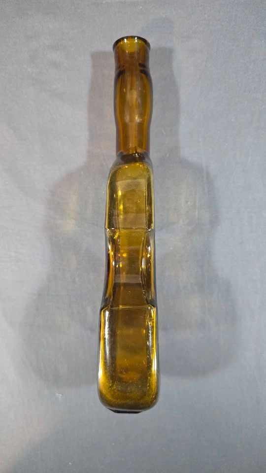 AMBER GLASS VIOLIN BOTTLE - photo 3