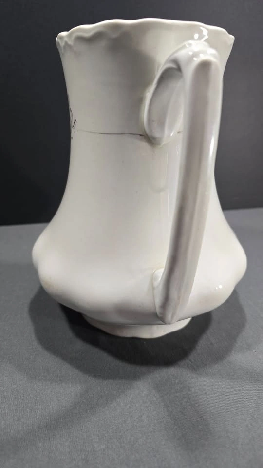 WHITE MYOTT SON AND CO PORCELAIN FLOWER JUG - photo 2